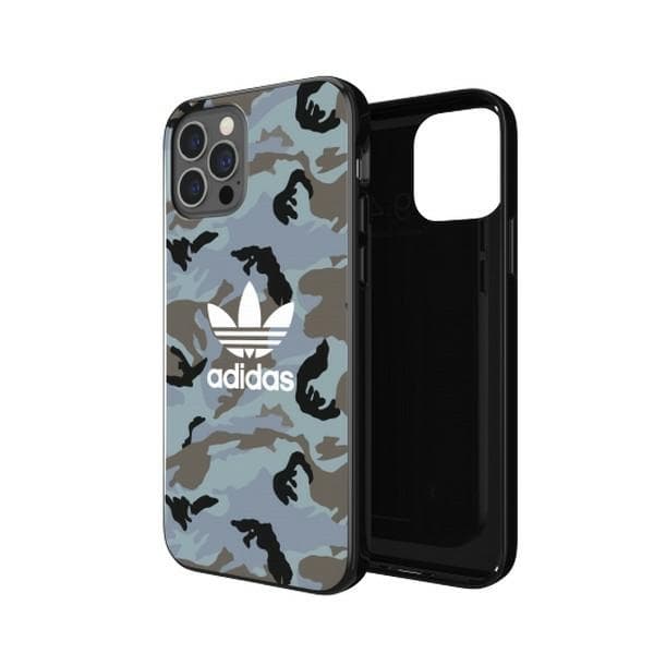 Adidas Mobilcover til iPhone 12/12 Pro Camo OR Snap - blå- Sort