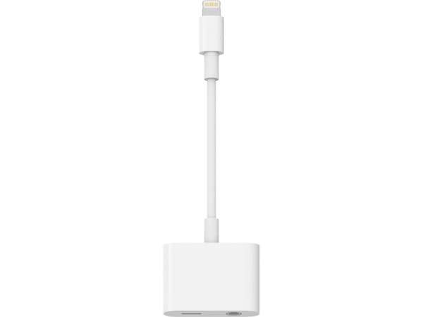 Sign Lightning til 3.5mm Adapter 12W 10cm - Hvid