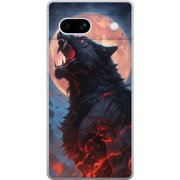Mobilskal till Google Pixel 7a med Ylande varg