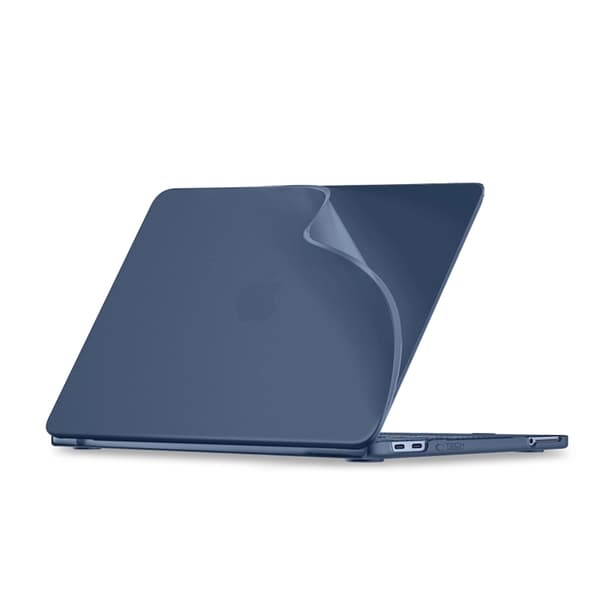 Tech-Protect Cover til Macbook Neo 13 Soft Shell - Mat Indigo