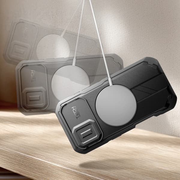 Tech-Protect Telefontaske til iPhone 17 Magsafe Kevlar - Sort