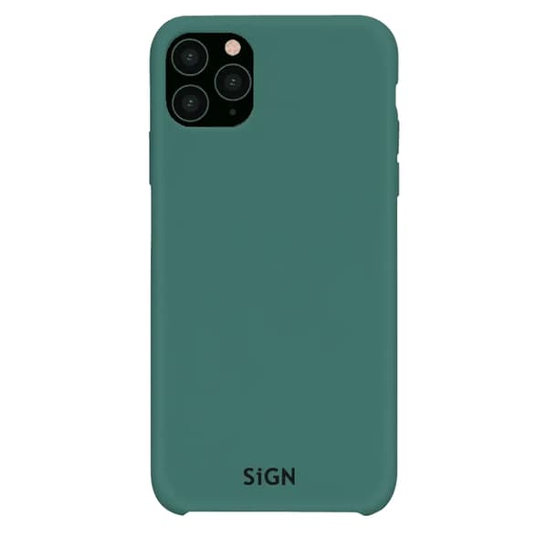 SiGn iPhone 12 Pro/12 Etui Flydende Silikone - Mint