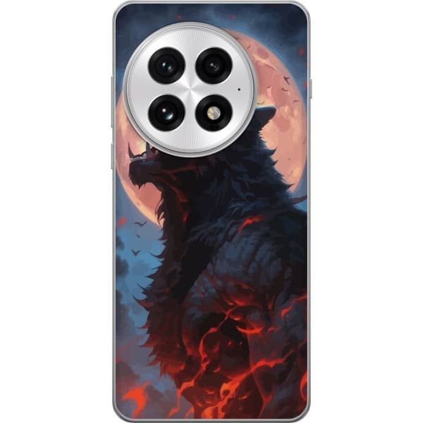Taske til OnePlus 13 med Howling Wolf