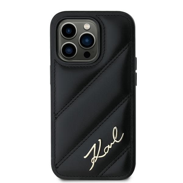Karl Lagerfeld Mobilskal till iPhone 13 Pro Max MagSafe Quilted Script