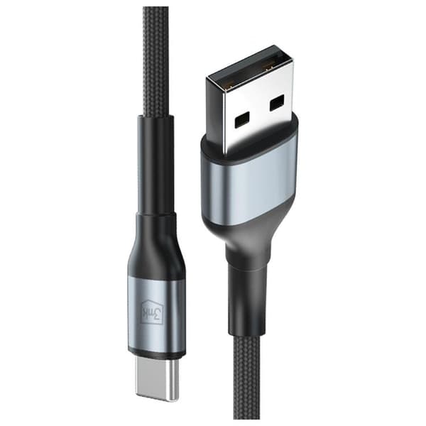 3MK USB-A til USB-C 18W Kabel 9V/2A 2m N-SERIE Hyper - Sort