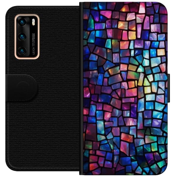 Plånboksfodral till Huawei P40 med Disco