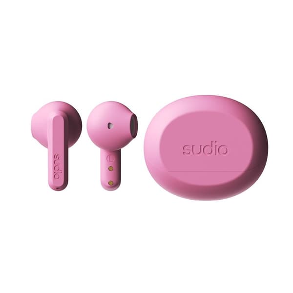 SUDIO Hörlurar A3 In-Ear True Wireless Rosa