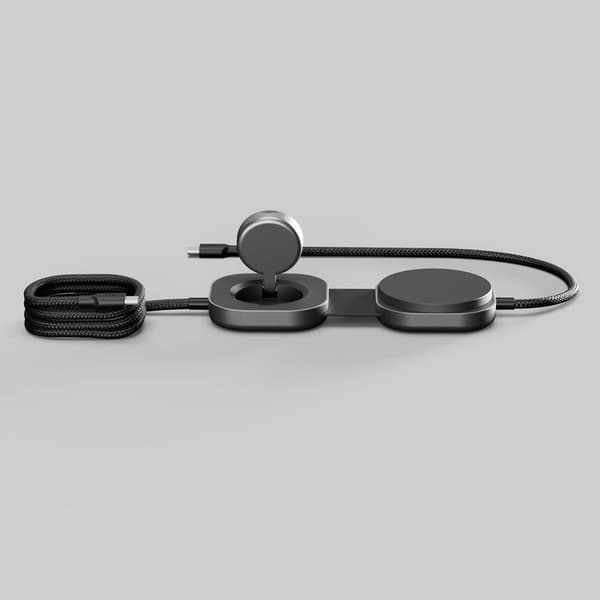 ZENS Laddkabel USB-C Qi2 Pro 3 Svart