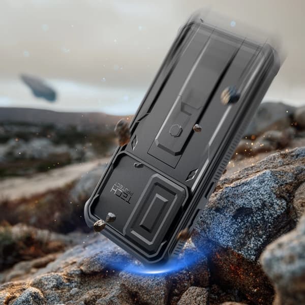 Tech-Protect Mobilskal För Galaxy A36/A37 5G Kevlar Cam Plus 2-Set - Svart