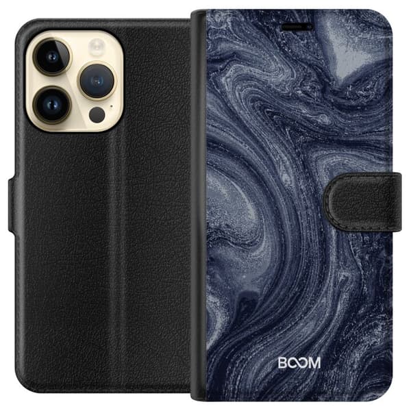 Plånboksfodral till Apple iPhone 15 Pro med Midnight Stone