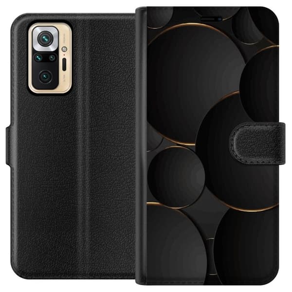 Plånboksfodral till Xiaomi Redmi Note 10 Pro med Lyxig Cirklar