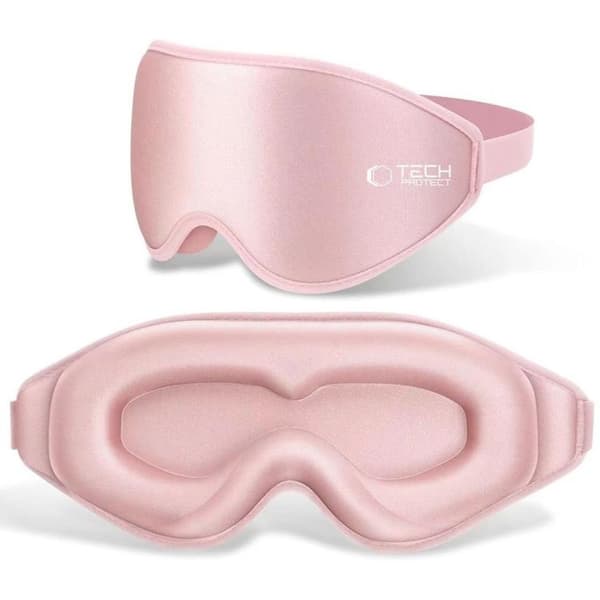 Tech-Protect Eyeshade Søvnmaske - Baby Pink