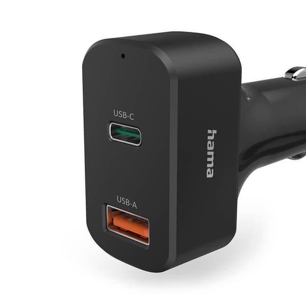 HAMA Universal bilstrømforsyning USB-C 5-20V/65W
