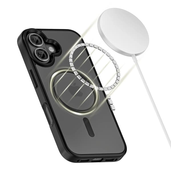 Tech-Protect Mobilskal till iPhone 17 Magsafe Matte - Svart