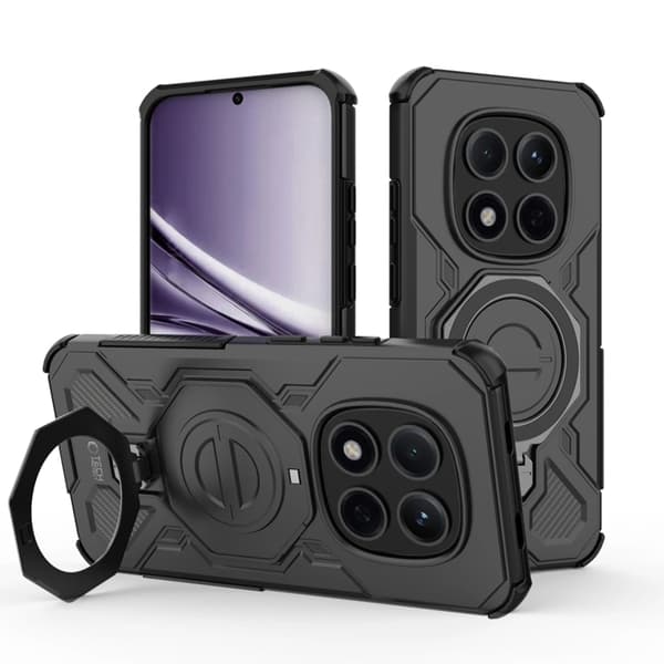 Tech-Protect telefontaske til Xiaomi Poco M8 Pro MagSafe Tacticstand - Sort