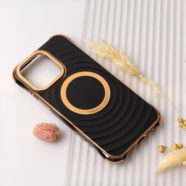 Mobilcover til iPhone 11 Magsafe Circle Glam - Sort