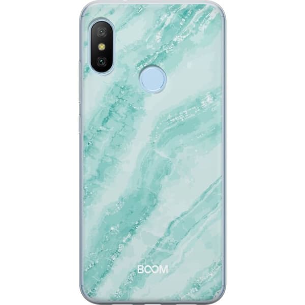 Mobilskal till Xiaomi Mi A2 Lite med Mint Marble