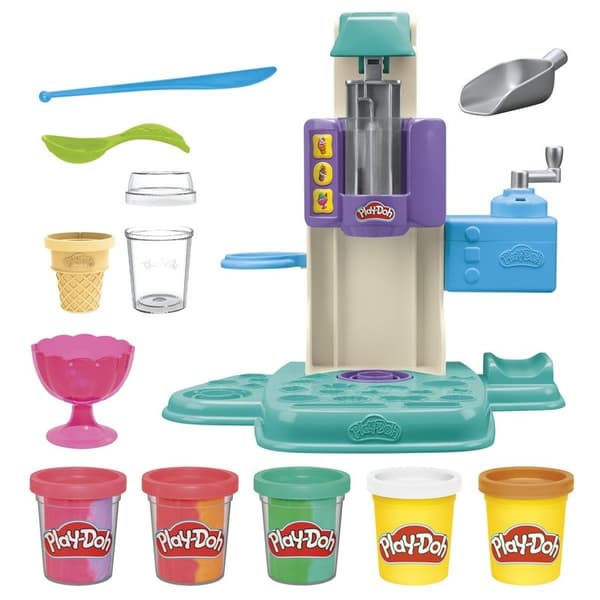 PLAY-DOH Kitchen Creations Playset Rainbow Swirl Ice Cream