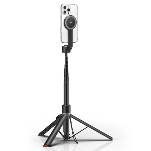 Spigen Magsafe Bluetooth Selfiestick Tripod S581W - Sort