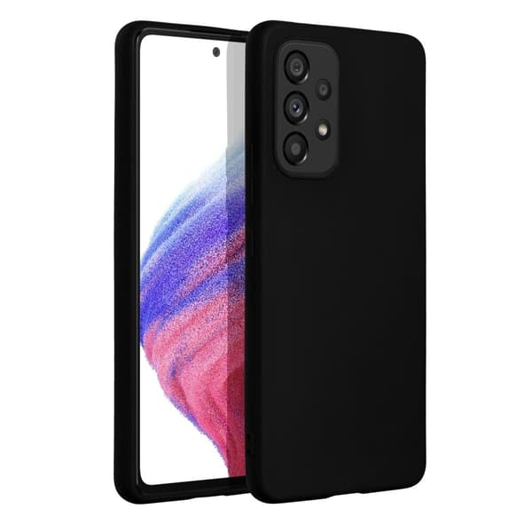 Galaxy A53 5G Cover Forcell Blød Blød Plast - Sort