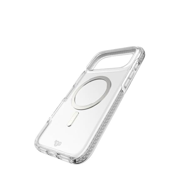 Tech21 Evo Crystal MagSafe Apple iPhone 17 Pro Max Klar/Sølv