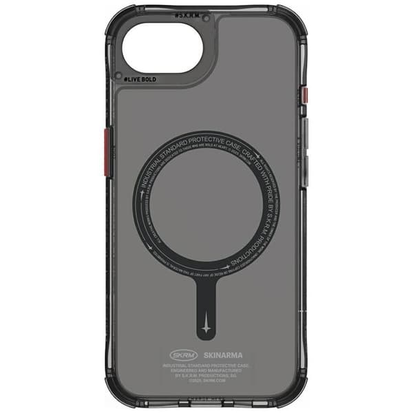 Skinarma Telefontaske til iPhone 16e MagSafe Saido - Sort