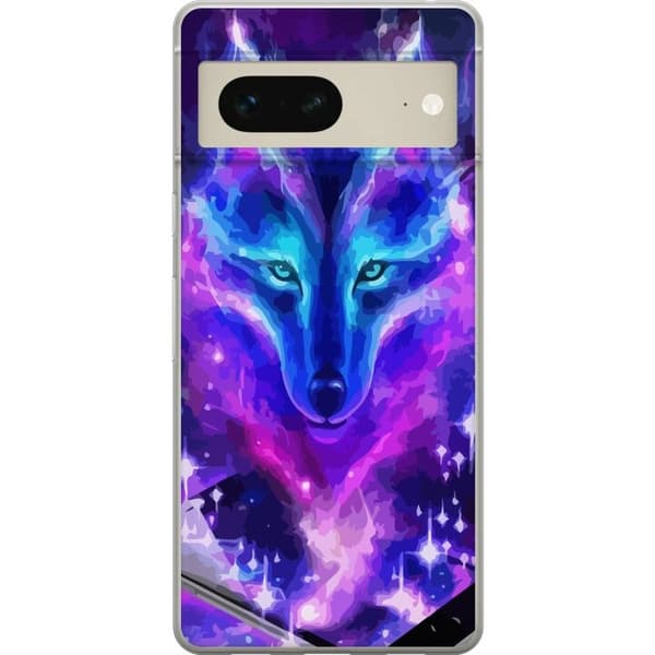 Mobilskal till Google Pixel 7 med Neon Varg