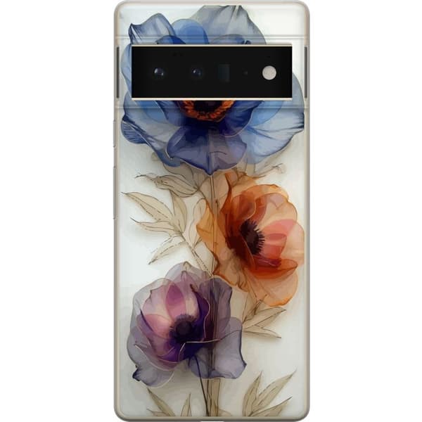 Mobilskal till Google Pixel 6 Pro med Silkesblommor
