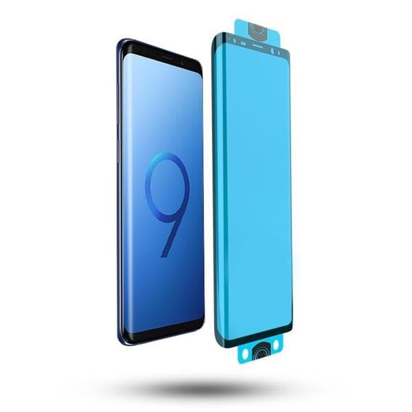 3D Edge Nano Flexi Hærdet Glas Galaxy S21 Plus 5G - Sort