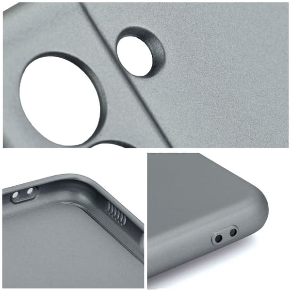 METALLIC etui til Samsung A34 5G grå