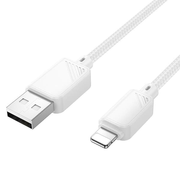 HOCO USB-A till Lightning Kabel 2.4A 1 m X113 - Vit