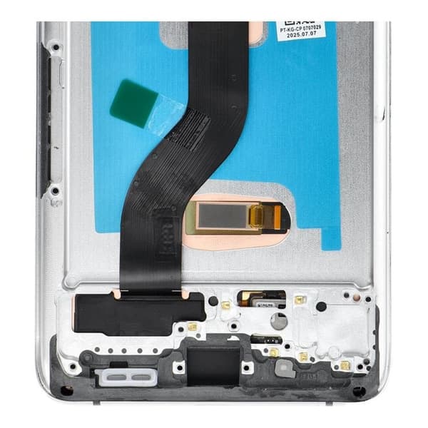 SAMSUNG S20 Plus Skärm med LCD-display SOFT OLED - Vit