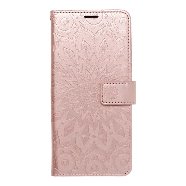 Plånboksfodral För Galaxy S26 Mezzo - Mandala Guld Rosa