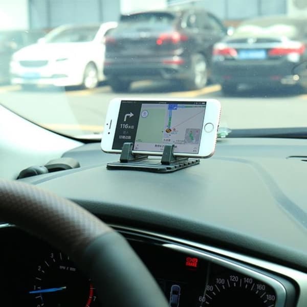 Silikone Bilholder Dashboard - Sort