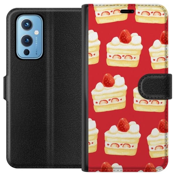 OnePlus 9 tegnebogsetui med kage