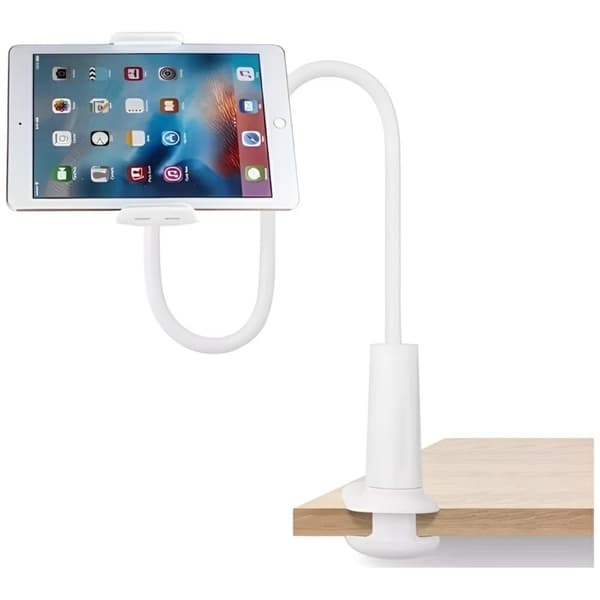 AWEI X3 Mobilstativ 4"-10,5" — Hvid