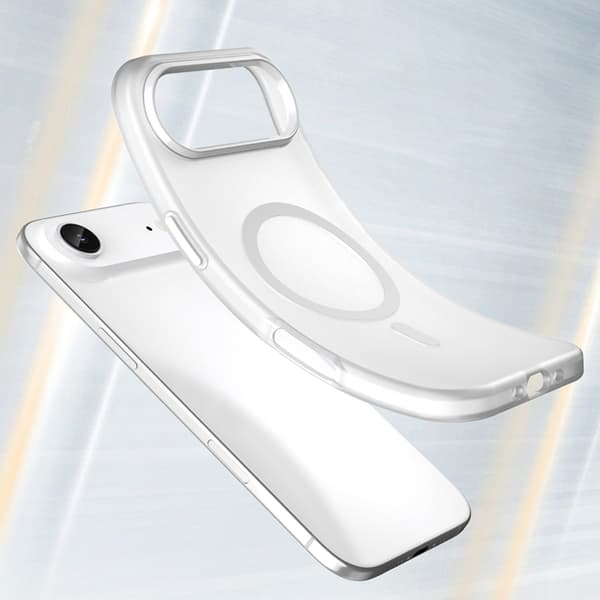Mobilskal till iPhone Air MagSafe Abrasive - Matte Vit