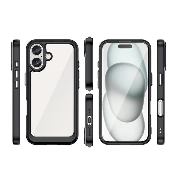 Mobilskal till iPhone 16e Outer Space - Svart