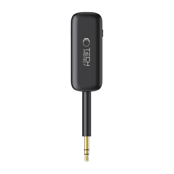 Tech-Protect Aux-adapteri Bluetooth Ultraboost AU02 - Musta