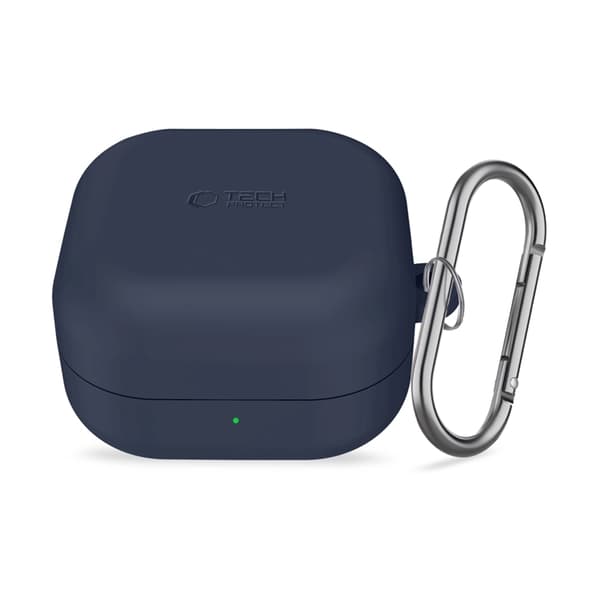 Tech-Protect Taske Til Galaxy Buds 4/4 Pro Silikone Krog - Marineblå