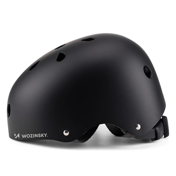 Wozinsky Let BMX / Løbehjelm S - Sort