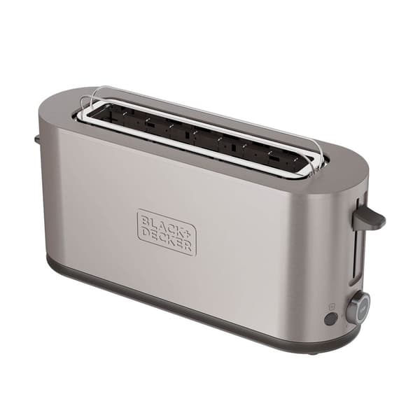 BLACK+DECK Brødrister Langt Rum 1000W Inox