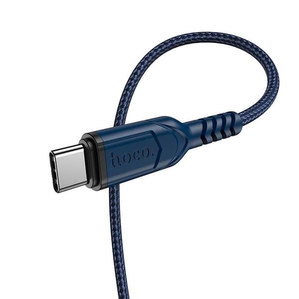 HOCO USB-A til USB-C kabel QC 3A X59 1 m blå