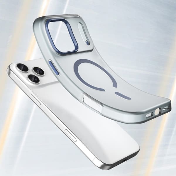 Mobilskal till iPhone 17 Pro Max MagSafe Abrasive - Matte Blå