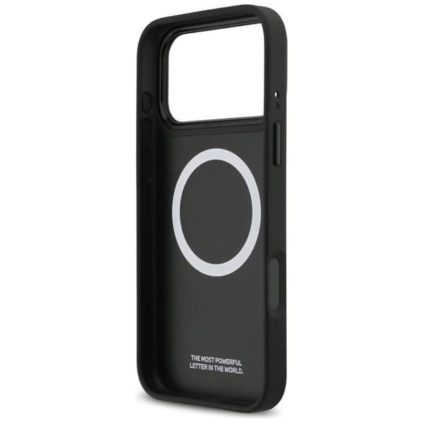 BMW telefontaske til iPhone 17 Pro Max MagSafe M Shape Logo - Sort