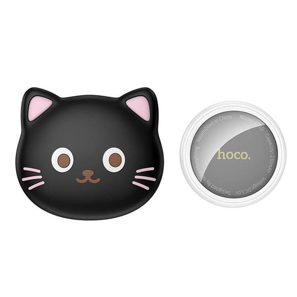 Hoco Locator Apple Find My Kattformad E91D - Svart