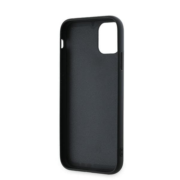 Karl Lagerfeld iPhone 11/XR Taske MagSafe Quiltet Script Sort