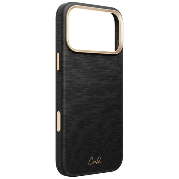UNIQ Mobilcover til iPhone 18 Pro Max/17 Pro Max Coehl Mirelle - Sort