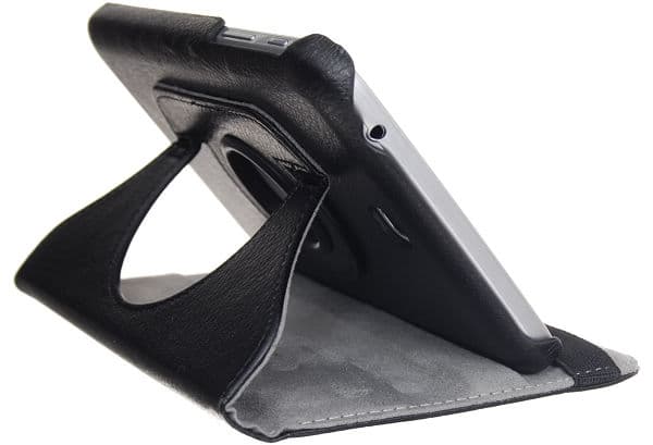 Roterende rustningsetui til Samsung Galaxy Tab 3 7.0 P3200 - (Sort)