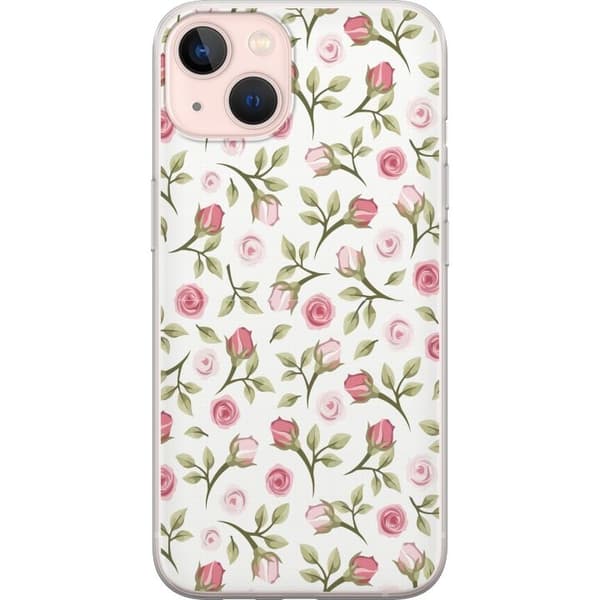 Telefontaske til Apple iPhone 13 mini med blomster